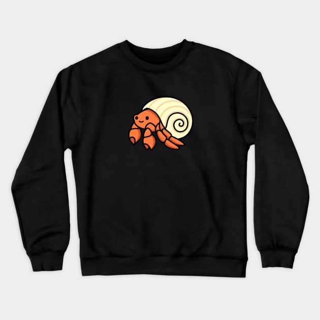 Hermit Crab Crewneck Sweatshirt by littlemandyart